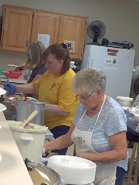 cooks at bingo by Rich Ward